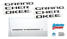 GRAND CHEROKEE Emblem Overlay Decals for 2022-2025 All new Jeep Grand Cherokee
