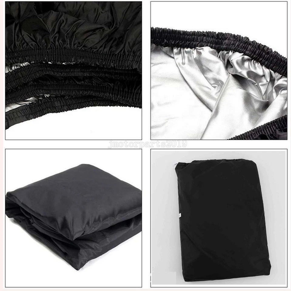 Черный чехол XL для квадроциклов Yamaha Honda Can-Am Polaris FUZION MOTOR - Изображение 2 из 4