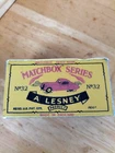 Matchbox Lesney - No32 Jaguar XK 140 - Replica / Copy Box only