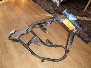 vintage mini bike frame