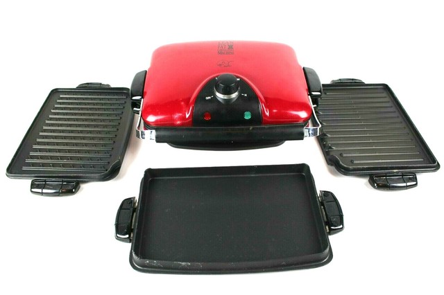 Set Of 4 George Foreman Grill G5 Replacement Handle Parts For Plates Grp90wgr For Sale Online Ebay