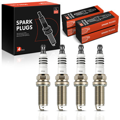 4Pcs High Performance Double Iridium Spark Plugs for Mitsubishi Outlander 14-20