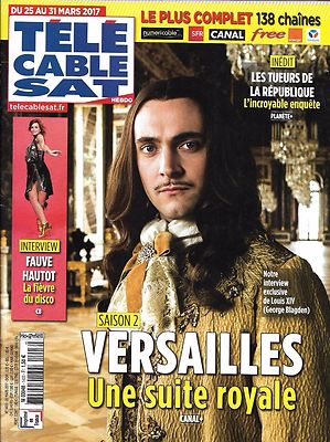 Sat Kabelfernsehen Nr. 1403 25.03.2017 Versailles / Fauve Hautot / Laura Smet / Johansson