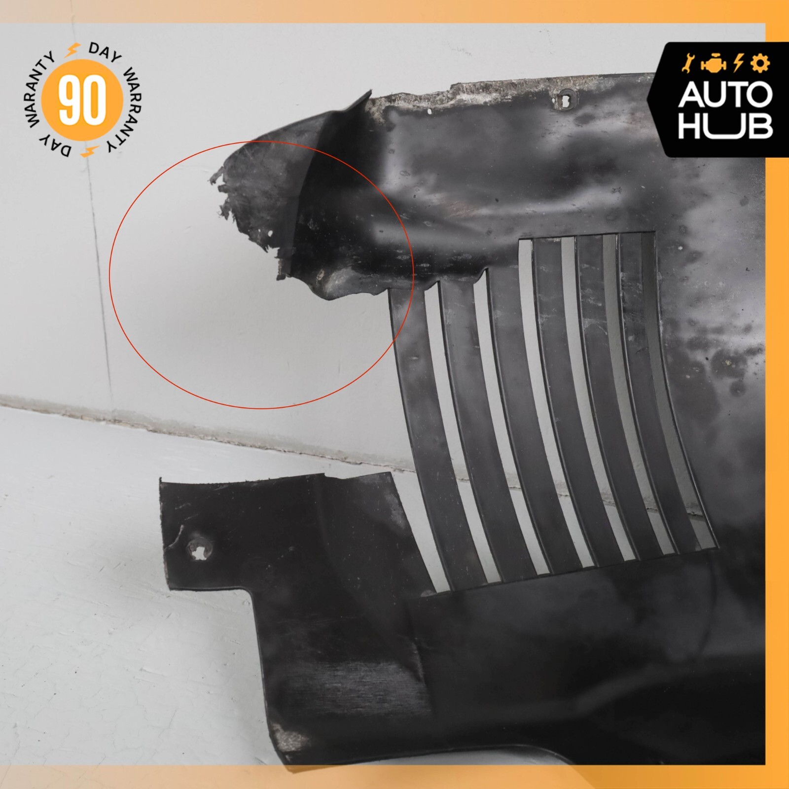 Bentley Continental GT Coupe Front Left Side Fender Liner Splash Shield OEM 96k