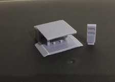 T Gauge Garage With Sign Board 1/450 