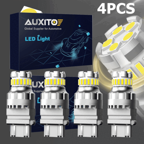 AUXITO 3157 3156 Reverse Backup Tail Brake Stop Turn Signal LED Light Bulb 2x/4x - Picture 14 of 18