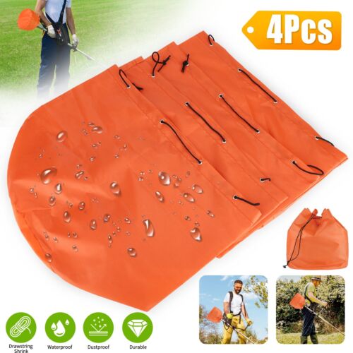 4Pcs Pulling Rope Engine Covers Dustproof Waterproof Cover For Weedeater Trimmer