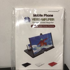 8" Smartphone Screen Magnifier 3D HD Video Mobile Phone Amplifier Stand Bracket