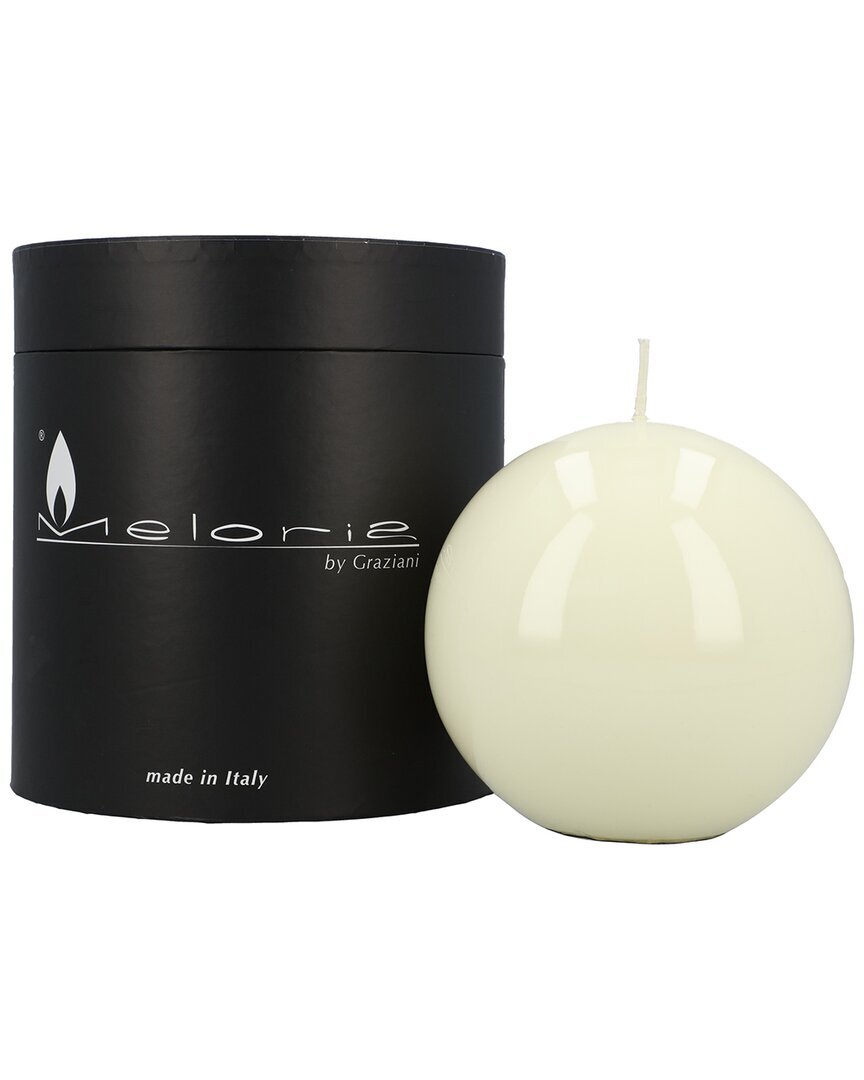 Декоративная свеча Graziani Meloria бежевого цвета 9590₽