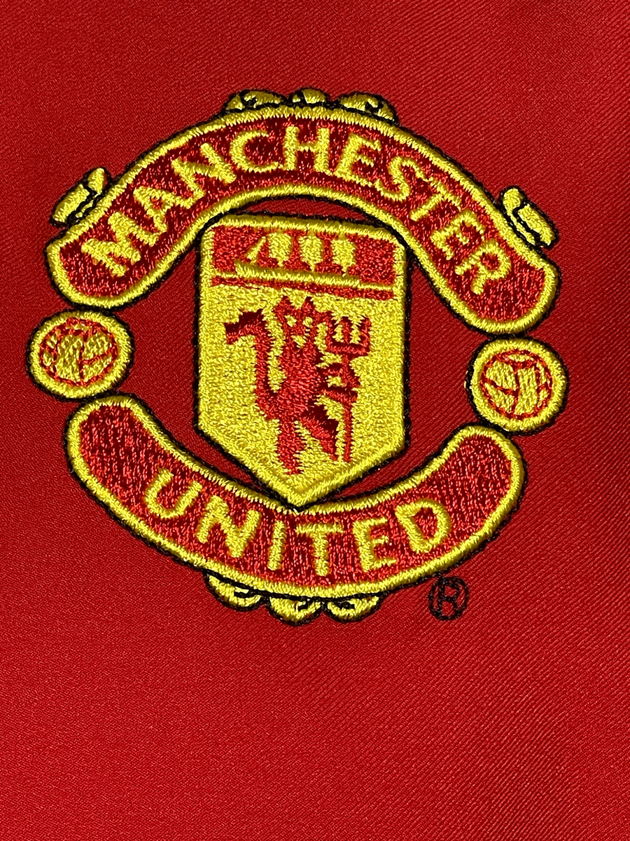 Manchester United 2002-03 NIKE Red Vodafone Home Jersey Kit