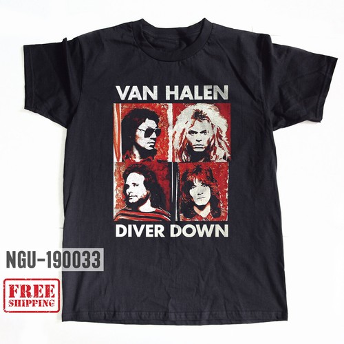 Van Halen Diver Down TShirt S5XL Free Shipping eBay