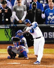 Kansas City Royals Alcides Escobar Signed Photo 8x10 COA