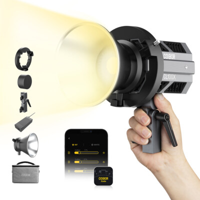 Colbor CL100X 110W Bi-Colour LED Video Light 2700K-6500K CRI97+ for Photography