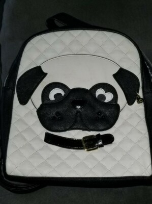 betsey johnson pug backpack