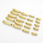 6x Brass Water cooling faucet M3 M4 M5 M6 Water Nipples Fuel Nozzles for RC Boat