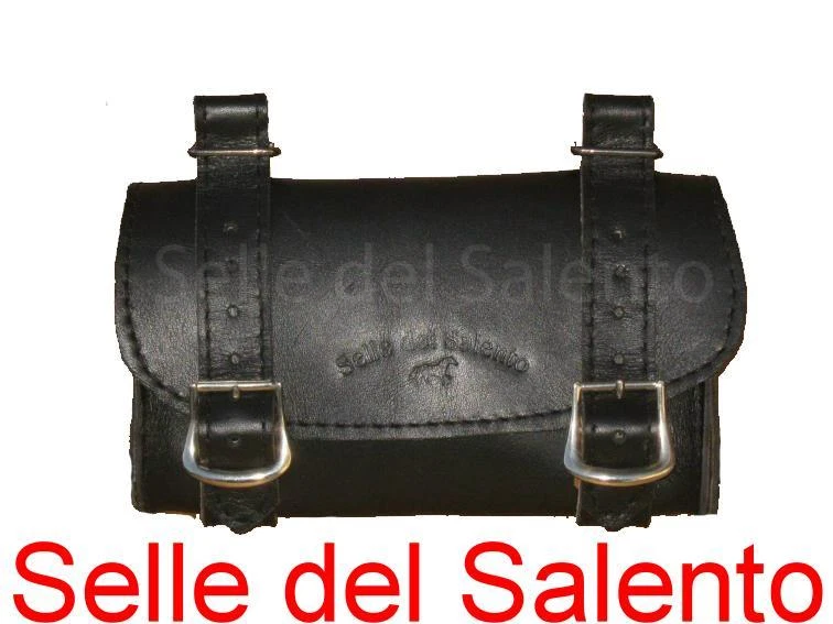 SELLE DEL SALENTO BORSELLO BICI BICICLETTA Pelle SOTTOSELLA da personalizzare Leather Tools Bags