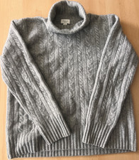 Aygills Herren Rollkragenpullover Strick Zopf...