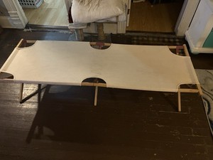 Vintage Ww2 Era Folding Military Cot