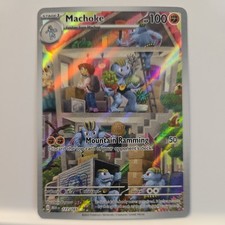 Pokemon TCG Machoke Scarlet & Violet 151 Illustration Rare 177/165 NM Condition on eBay
