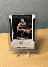 2024-25 NBA Hoops #GS-TWN Trendon Watford Great Significance Auto