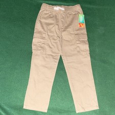 365 Kids From Garanimals Boy s Cargo Pants Drawstrings Size 6 Color Tan