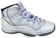 Size 5Y - Nike Air Jordan 11 Retro (GS) White/Legend Blue-Black 378038-104