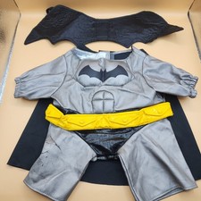 Build A Bear Batman Outfit Cape Batwings Clothes DC Comics BABW