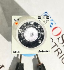 AUTONICS ATE8-43 ANALOG TIMER 0.3-3H 100-240VAC 24-240VDC FREE FAST SHIP