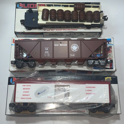 Lote de 3 coches Lionel calibre O 027 con caja 19253, 6102 y 16301 usados | Zustand: Used