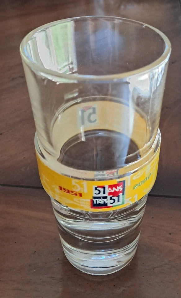 Verre PASTIS 51 Collector Jaune "Pour Les 51 Ans" - Photo 3/4