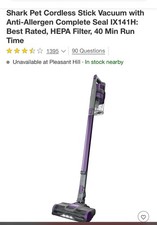 Shark Cordless Pet Stick Vacuum BRAND NEW