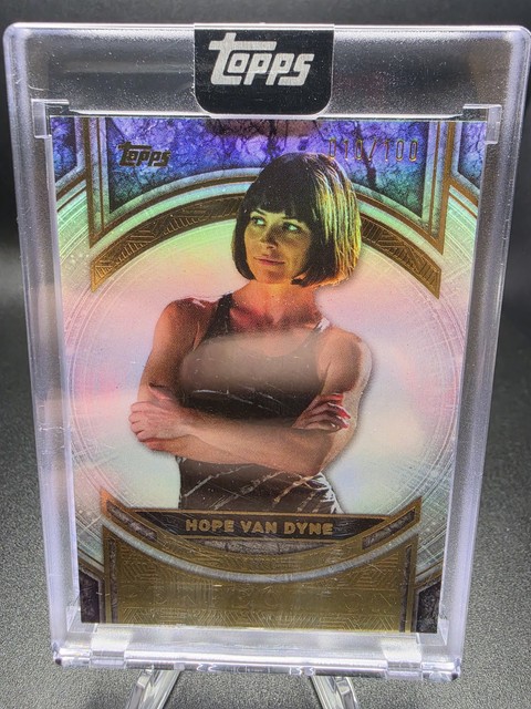 2025 Topps Marvel The Collector Hope van Dyne Perfection Encased #/100 #57