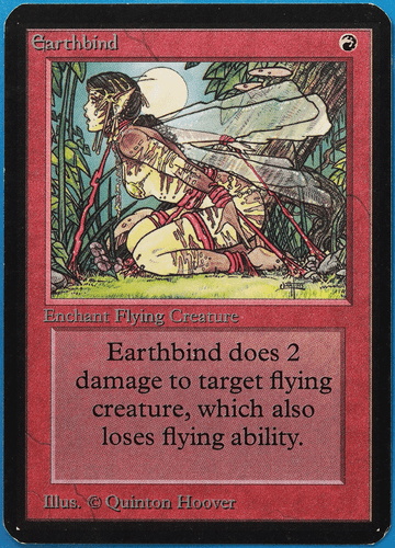 Earthbind Alpha NM Red Common MAGIC THE GATHERING MTG CARD (ID# 506294) ABUGames - Picture 1 of 2