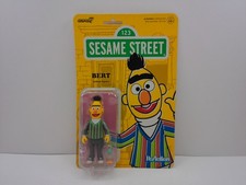 SUPER7 SESAME STREET BERT REACTION ACTION FIGURE NEW MOC