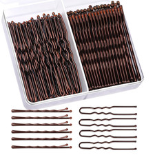 100Pcs Bobby Pins Brown Bobby Pins for Women, Hair Pins, Hair Pins for Women 2In