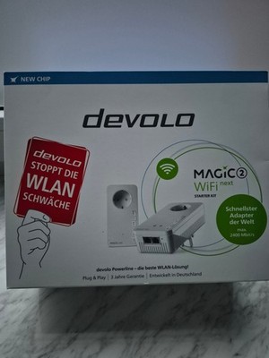 Biete DEVOLO  Magic 2 Powerlan mit zusätzlichen Geräten  und ein CSL Starterset