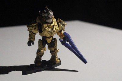 Mega Construx Halo Custom Spartan Hayabusa (gold version)