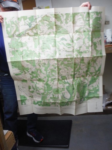 Fort Benning Special Map "A" Topographic R.O.T.C.