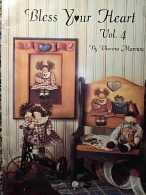 Bless Your Heart Vol. 4 By Dianna Marcum  Craft Book 1992
