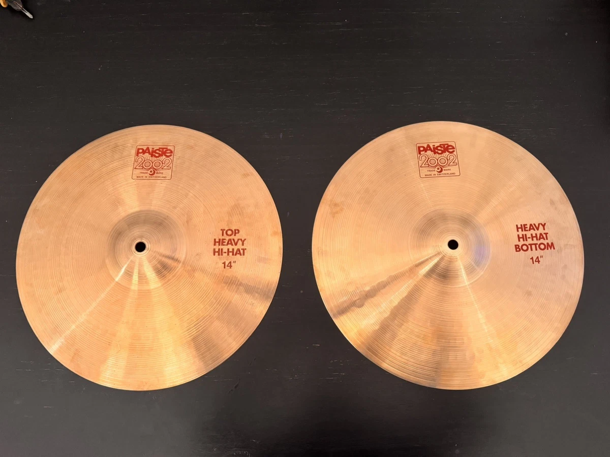 Paiste Hi-Hat Cymbals 14 in Item Diameter for sale | eBay