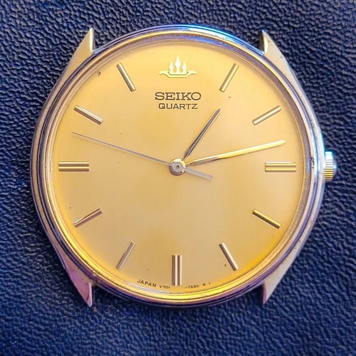 New ListingRARE Vintage Seiko V701-7020 Quartz Watch Runs Perfectly