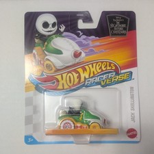 🔥Hot Wheels Racer Verse Jack Skellington Disney NIGHTMARE BEFORE CHRISTMAS