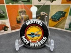 Original Vintage Hot Wheels Redline 1970 Tow Truck Metal Button Badge Pin Nice!