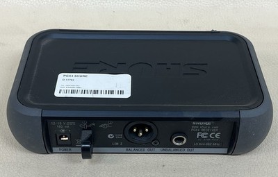 Shure PGX4 Wireless Microphone Receiver - Black for sale online | eBay