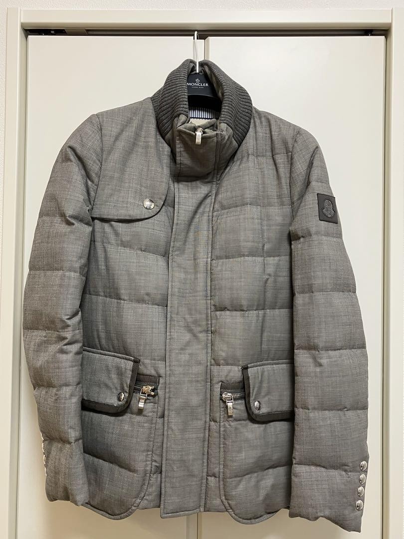 Moncler Gum Blue Men'S Down Jacket