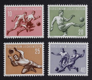 CKStamps: Liechtenstein Stamps Collection Scott#277 280 Mint NH OG