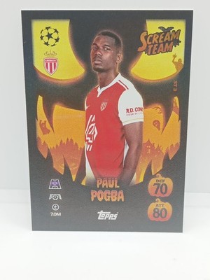 Topps Champions League Match Attax 2025-26 Scream Team #ST3 Paul Pogba