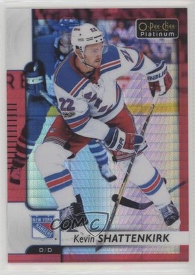 2017-18 O-Pee-Chee Platinum Red Prism 70/199 Kevin Shattenkirk #127 3ug