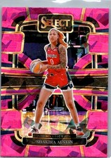 2024 Panini Select WNBA - Concourse Shakira Austin #17 Pink Ice Prizm