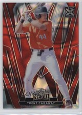 2024 Leaf Metal Red Lava 4/8 Trent Caraway #118 ll2